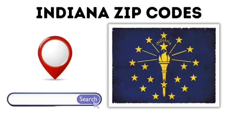 Indiana Zip Codes – United States of America