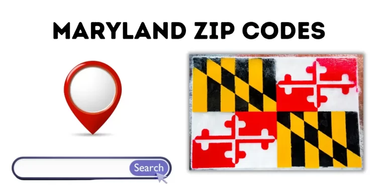 Maryland Zip Codes – United States of America