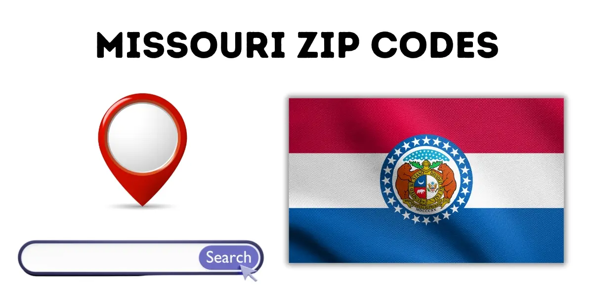 Missouri Zip Codes United States Of America 2762