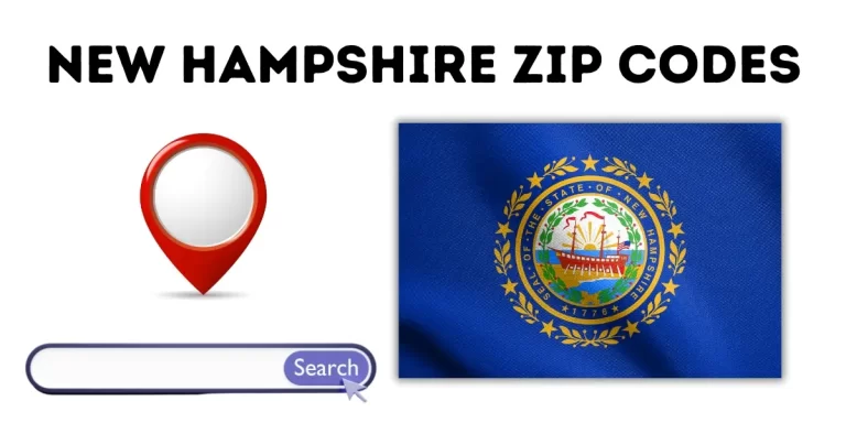 New Hampshire Zip Codes – United States of America