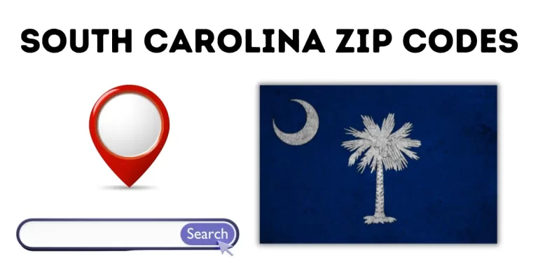South Carolina Zip Codes