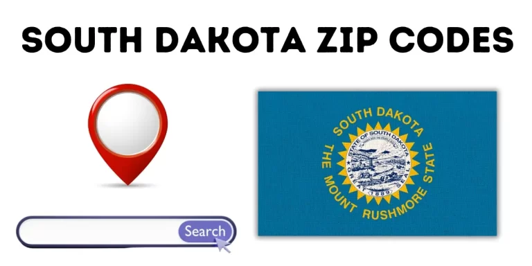 South Dakota Zip Codes