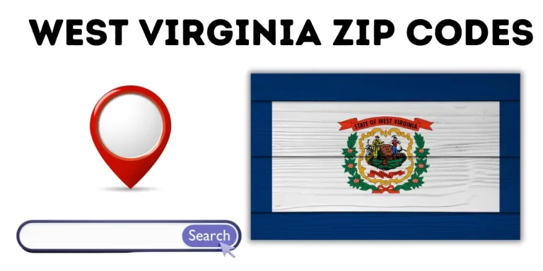 West Virginia Zip Codes – United States of America